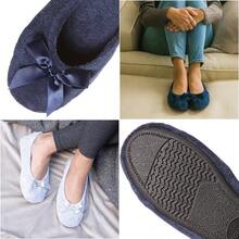 Isotoner Women's Terry Ballerina Slipper Clog - 海軍 - 查看 4
