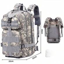 50L/25L Elite Tactical Backpack | 3X Stronger Work & Military Backpack | Resistant And Heavy Duty | 3 Day MOLLE Bug Out Bag - Multicolor - View 15