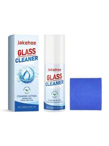 All-In-One Glass Cleaning Spray - For A Flawless, Streak-Free Shine On Mirrors, Windows & Car Glass. Quick-Dry & Anti-Fog Formula For Home & Office Use - Multicolor - View 12