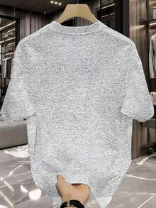 Camiseta estampada de moda para hombres - Negro - View 11