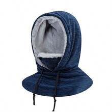 Balaclava Wind-Proof Winter Face Mask,Fleece Ski Mask For Men And Women,Warm Face Cover Hat Cap Scarf,Windproof Scarf Cycling Hat,One-Piece Cationic Head Cap
