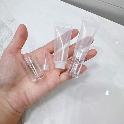 Upgraded Water Drop Squeeze Bottle, Travel Lotion Container, Suitable For Shampoo, Lotion And Cream, 10ml/0.34oz, 15ml/0.51oz, Refillable Squeeze Bottle, Beauty And Personal Care Accessories