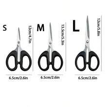 1 件大号家用/办公室/学校剪刀，手工纸艺剪刀，精密切割工具，返校必备品，感恩节、圣诞节、生日万圣节装饰创意礼物，返校，学校用品 - 彩色 - 查看 7