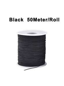 1/2/3 Dây đàn hồi cho vòng tay, Dây vòng tay bền 1 mm dài 330 feet, Dây đàn hồi co giãn để làm đồ trang sức, vòng cổ và hạt cườm - Nhiều màu - Xem 14