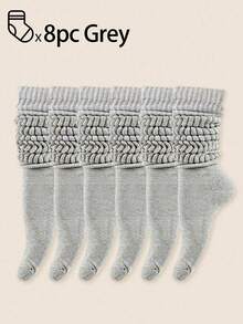 40双/30双/24双男女通用舒适运动袜，适合运动和训练，女士长袜，休闲和商务装，抗菌，柔软，黑白，防臭，吸湿排汗，柔软轻便，适合秋冬，20双/10双/8双/6双/4双/2双 - 彩色 - 查看 14