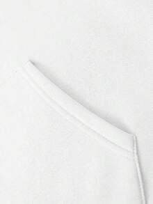 Women'S Cherry 8 Graphic Hoodie - White Long Sleeve Pullover With Red & Black Print, Casual Sporty Design, Soft Polyester Fabric, Machine Washable, Winter Casual Wear, Casual Wear Hoodie |   Playful Graphic Hoodie |   Machine Washable Fabricplaid Cotton Sweatshirt - trắng - Xem 6