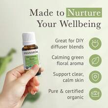 Pranarom USDA Certified Organic Rosemary Cineole Essential Oil (5ml), 100% Pure Undiluted Therapeutic Grade From Tunisia For Aromatherapy, Diffuser, Meditation, Massage, Relaxation - Tên hương vịL - Xem 5