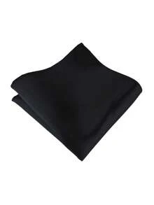 1pc Solid Color Pocket Square, Suit Handkerchief, Wedding Party Formal Accessories - Multicolor - View 14