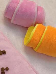 Realistic Baguette Croissant Dog Toy | 2-In-1 Squeaky Treasure Search + Scent Training | Separation Anxiety Relief For Small/Medium Dogs | Chew Toy, No Battery Needed