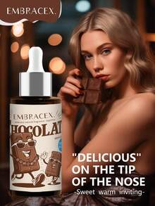 EMBRACEX. 10+60ml Aceite Esencial de Chocolate, Aceite de Fragancia de Chocolate para Mujeres, Apto para Elaboración de Velas, Aromaterapia, Difusor, Cuidado del Hogar, Humidificador, Regalos para Mujeres, Ambientador de Coche, Apto para Regalos Navideños y Uso Diario - Chocolate - Ver 6