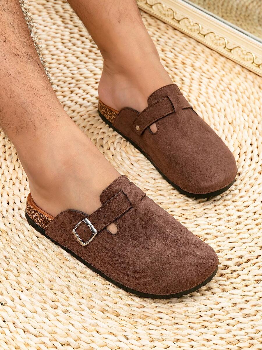 男士休闲户外拖鞋，时尚男女通用拖鞋，纯色室内/室外人字拖，适合春夏季，适合户外、办公室穿着，男女皆宜