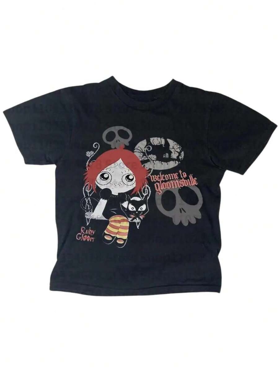Women T-Shirts - Black - View 1