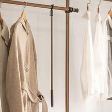 Fixed Clothes Drying Racks - Brown - View 5