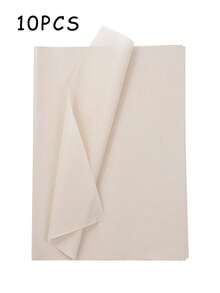 10/20pcs Green Tissue Paper For Gift Packaging, Candy DIY Packaging Paper, Floral Wrapping Paper For Birthday Wedding Party Packaging Decoration