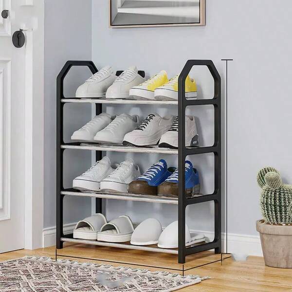 Lightweight Luxury Simple Shoe Rack, Indoor Attractive Home Use Economic Type, Entryway Storage Organizer, Multi-Tier Bedroom Shoe Cabinet