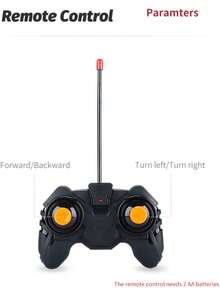 1:12 Scale RC Car With 6WD, 38CM In Length, 2.4Ghz Remote Control, Suitable For Crawling, Drifting And Off - Road, High - Speed Electric Car Truck Ideal As Gifts - 6 Wheels Black - View 8
