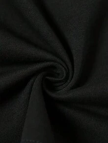 Self-Indulgence Band MSI Album "Shut Up" Printed T-Shirt, Perfect Spring And Summer Holiday Gift Short Sleeve Top, Music Fan Gift, Fashion  Style, Breathable Material, Durable Lightweight Shirt, Essential For Holiday Parties, Shopper's Choice - 黑色 - 查看 5