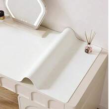 1 pezzo Tappetino da scrivania in stile minimalista moderno in pelle PU, impermeabile e anti-olio, adatto per tavolo da pranzo, tappetino per mouse, tavolo da toeletta, salone di manicure, scrivania di studenti, piano di lavoro in cucina, scrivania, protezione per top