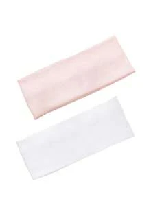 3条纯色针织弹力发带，适合日常瑜伽、运动和户外活动，可作休闲健身头带、头巾、吸汗带、校园用品、大学用品、秋冬季发带、女士度假装扮发饰、优雅围巾、女士头巾、柔软头巾。 - 彩色 - 查看 9