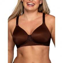 Vanity Fair Women's Full Figure Beauty Back Smoothing Bra, 4 Way Stretch Fabric, Lightly Lined Cups Up To H - 無線-卡布奇諾 - 查看 1