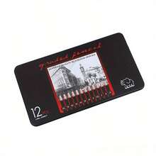 12pcs Premium Sketching Pencil Set - 2H, HB, B, 2B-8B Sketching Pencils - Perfect For Artists And Designers