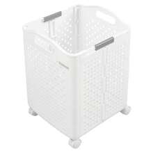 AceHome Foldable Laundry Basket With Wheels - 33.2cm W  x 36.5cm D  x 47cm H - View 5