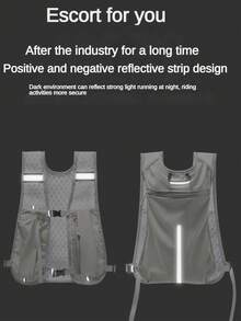 Outdoor Cycling Backpack, Cross-Country Running Hiking Backpack Vest, Multifunctional Lightweight Storage Bag, Women Chest Bag, Convenient For Storing Water Bottles And Phones During Sports