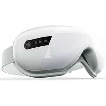 Eye Massager Eye Protector With Bluetooth Headphones, For Dark Circles, Eye Fatigue, Relieve Tension And Stress,Rechargeable, For Sleeping Side/Back Sleepers White Noise Sleep Headphones Ultra-Thin Stereo Speakers Gift For Women/Men