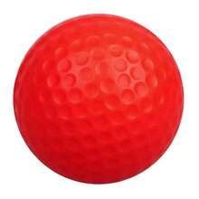 弹出式高尔夫切杆网 - 使用便携式简易训练辅助器，提升您的室内外挥杆动作。内含泡沫高尔夫球和41毫米练习球，手感逼真，飞行距离有限。 - 彩色 - 查看 14