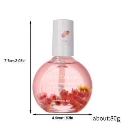 IDOL COLOR Cuticle Oil, 27.3ml/0.92 Fl Oz, Repairs And Nourishes Cuticles - SPA Care - Makes Nails Stronger And Healthier