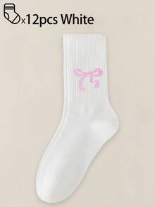 40 peças/30 peças/24 peças Meias Esportivas Confortáveis Unissex, Adequadas para Esportes e Treinamento, Meias Longas para Mulheres, Uso Casual e Empresarial, Antibacteriano, Macio, Preto e Branco, Resistente a Odores, Absorvente de Umidade, Macio e Leve, Adequado para Outono/Inverno, 20 peças/10 peças/8 peças/6 peças/4 peças/2 peças