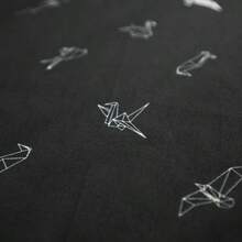 Moss and Gear Bandana algodn pauelo de diseo, algodn extrafino - para hombres y mujeres - Gris Carbón - Ver 4