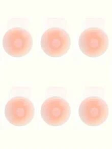 2/6/10 件可重复使用自粘式硅胶乳贴、丰胸垫、隐形胸罩，适合派对礼服 - 彩色 - 查看 16