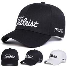 1 件 PRO V1 刺绣字母男士棒球帽，街头时尚帽子，户外防晒休闲帽，适合春季、秋季旅行、海滩度假 - 彩色 - 查看 8