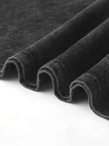 Men's T-Shirt, Retro, Rock Band Misfits Themed, Print, Pattern, Loose Fit, Short Sleeved, Top 004-A - 黑色 - 查看 7