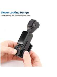 Magnetic Mount Camera Holder Compatible With DJI Osmo Pocket 3 Wall-Mounted Clamp Magnet Base Holder