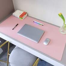 Mouse Pad, Office Desk Mat, Solid Color Simple Computer Pad, Keyboard Pad, Table Mat, Non-Slip Waterproof Stain-Resistant Large/Medium/Small Non-Slip Study Desk Mat Office Supplies - Multicolor - View 6