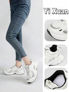 Women Chunky Shoes - White - View 2