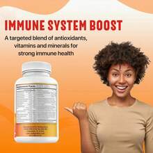 Wellgardens 100% Pure Womens Multivitamin For Hair Growth + Complete Vitamins For Women – Biotin, Zinc, Antioxidants – Supports Skin, Energy, Immune Health – Made In USA – 60 Capsules - 白色的 - 查看 3