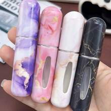 One 5ml Marble Perfume Spray Bottle Is Small And Easy To Carry. It Can Be Reused. The Filling Dispenser Is Suitable For Both Men And Women. It Is A Must For Travel/Daily Fragrance Repair! - 彩色 - 查看 2