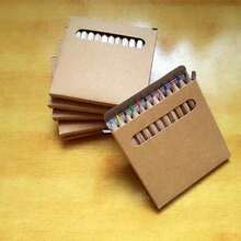 12 piezas/caja o 24 piezas/2 cajas Juego de lápices de colores mini con sacapuntas y borrador, 12 lápices de colores diferentes, adecuado como regalo de papelería, regalo pequeño, para dibujar, pintar, notas cortas