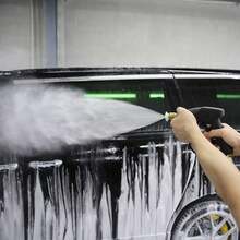 1/4" High Pressure Washer Gun 4000 PSI Car Wash Foam Spray Short Wand With 3 Nozzle - Black - View 2