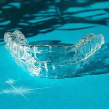 2pcs Transparent Teeth Whitening & Alignment Trays, Night Use Odorless Oral Care Accessories, Relieve Teeth Grinding - 白色 - 查看 6