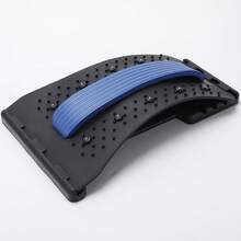 Lumbar Stretcher, Yoga Fitness Waist Stretching Massager, Home Lumbar Board Yoga Assist Device