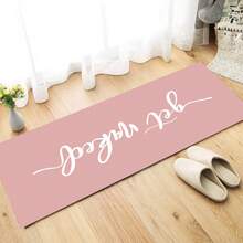MADE IN TURKEY Covor turcesc antiderapant cu imprimeu digital Pearl – AL4012 Soft Touch, covor lavabil cu suport din fetru antiderapant – Covoraș decorativ modern, potrivit pentru sufragerie, dormitor, baie, hol sau intrare – Disponibil în 5 dimensiuni (40*60, 50*120, 50*0*160, 50*160 cm). Design cu uscare rapidă, foarte absorbant, moale și confortabil. Potrivit atât pentru utilizare în interior, cât și în exterior. - Roz - Vizualizare 5
