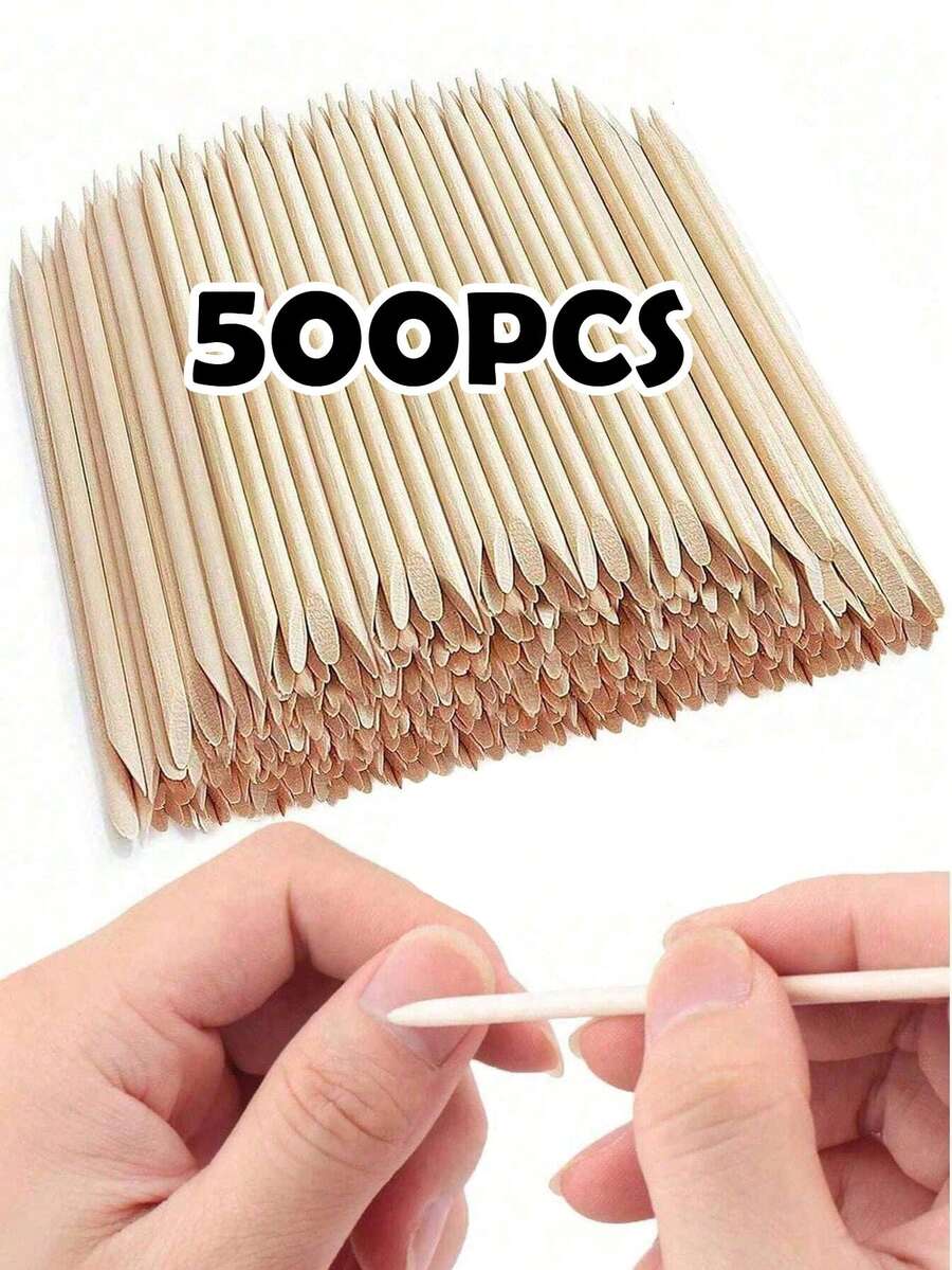 500/300/200 件双面角质层推杆，美甲水钻去除，美甲和足部护理工具