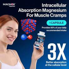 MAGNOX Lady Magnesium Supplement | Menopause And PMS Support Supplement For Women | Magnesium Complex With Vitamins B6, B1, B12, D, Zinc | High-Absorption Dead Sea Organic | 60 Capsules - Flavor NameC - 查看 2
