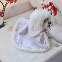 Neuer chinesischer Stil Haustierbekleidung, Cheongsam Umhang/Umhang für mittelgroße und kleine Hunde, Corgi & Französische Bulldogge