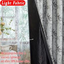 1pc Gray Rose Print Blackout Curtain, French Romantic Art, High-Definition Printing Technology, Fade-Resistant, Lightweight Polyester Fabric, Soft, Blackout Coating, Temperature Balancing, Privacy Protection, Suitable For All Seasons, European Medieval Style Home Decor For Bedroom, Living Room, Office, Dining Room, Valentine's Day, Anniversary Decoration Gift