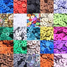 20g/Paket Payet PVC Bulat 4mm - Sekitar 3500 buah Payet Holografik, Cocok untuk Jahit DIY, Bordir, Kerajinan Tangan, Pakaian, Aksesoris, Pertunjukan Panggung, Dekorasi Pesta Festival - MultiWarna - View 6